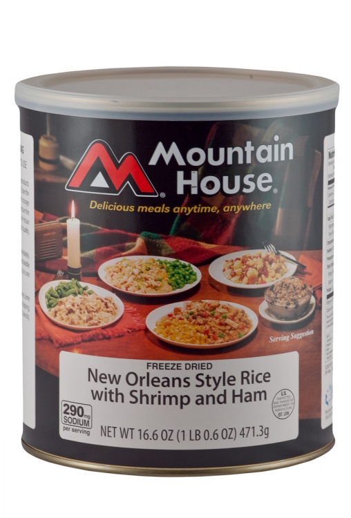 New Orleans Style Rice with Shrimp & Ham - #10 Can